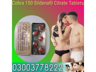 Cobra 150 Sildenafil Citrate Tablets - 03003778222 PakTeleShop